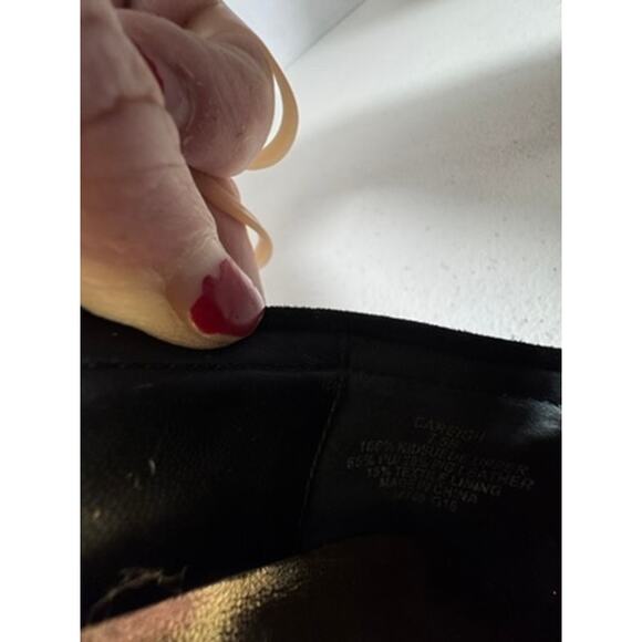 "LAUREN RALPH LAUREN" Careigh Suede Driving Loafers SZ 7.5 Floor Sample Like New - Picture 10 of 12